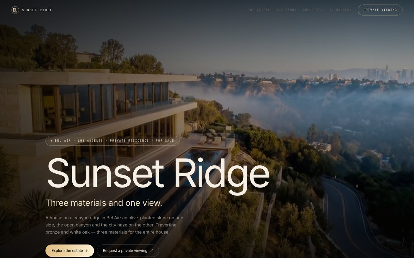 The property page